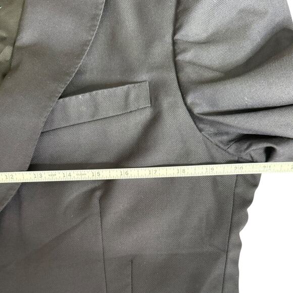 PATRICK HELLMANN  BLACK BLAZER JACKET sz 42L - Picture 10 of 16